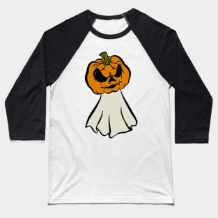 Spooky Pumpkin Baseball T-Shirt